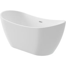 Freistehende ovale Acrylbadewanne – 150 cm