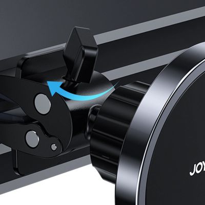 14. Joyroom Auto-Magnethalterung, kabelloses Qi-Induktionsladegerät, 15 W (MagSafe-kompatibel für iPhone), Schwarz (JR-ZS240)