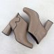 4. Elegante beige Leder-Ankle-Boots mit Blockabsatz, Jezzi OLI21-2