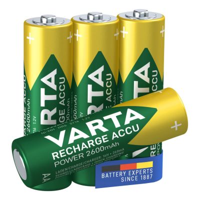 8. VARTA Ready2Use 5716101404 AA wiederaufladbarer Akku (2600mAh ; Ni-MH)