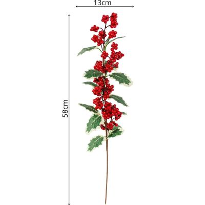 6. Dekorativer Eschenzweig, 58 cm