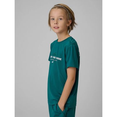 4. Schnelltrocknendes Sport-T-Shirt für Jungen 4F 4FJRSS26TFTSM2390-46S