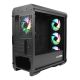 49. NATEC Genesis Irid 503 ARGB NPC-1559 Gehäuse (Micro-ATX, Mini-ITX; Schwarz)