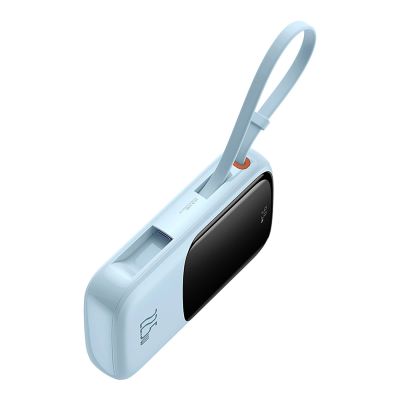 6. Baseus Qpow Pro+ 22,5 W 10000 mAh USB-C Powerbank – blau
