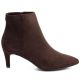 2. Gefütterte Damen-Ankle-Boots mit niedrigem Absatz, Wildleder, braun, Sergio Leone BT-65