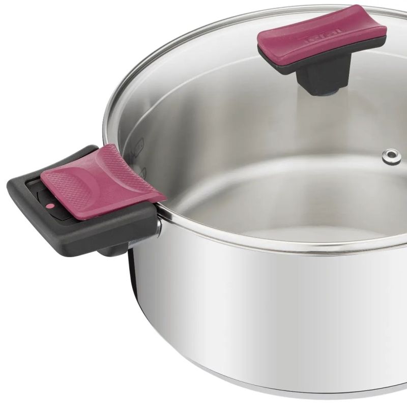 6. TEFAL Cook & Clip Topfset, 10-teilig G723SA74