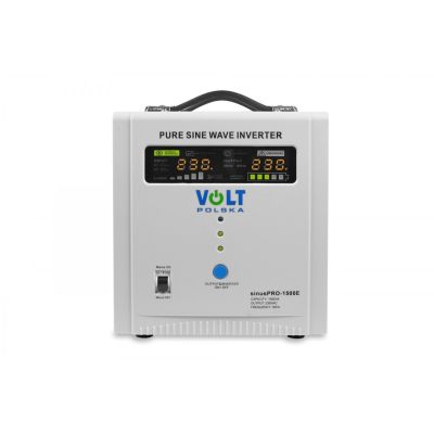 6. VOLT POLSKA SINUSPRO-1500E 12V 1050/1500W Konverter