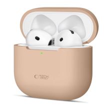 Tech-Protect Silikonhülle für Apple AirPods 4 - Beige