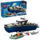 11. LEGO CITY 60456 Verfolgungsjagd mit Polizeiboot