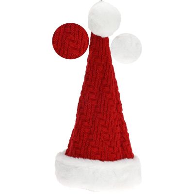 2. Deluxe-Weihnachtsmannmütze 30x40cm