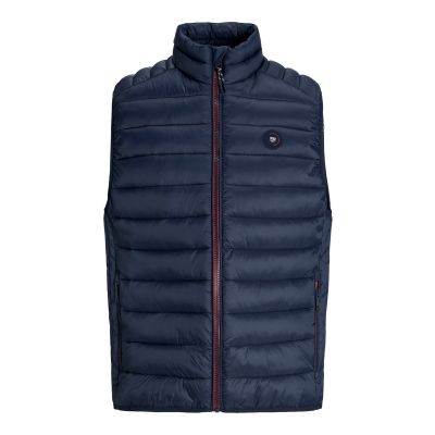 2. Jack&Jones Herren Weste JJEBRADLEY LIGHT BODYWARMER COLLAR NOO 12280973 SKY CAPTAIN