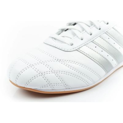 6. Adidas Damen-Sportschuhe Taekwondo Lace, weiß, modisches Leder