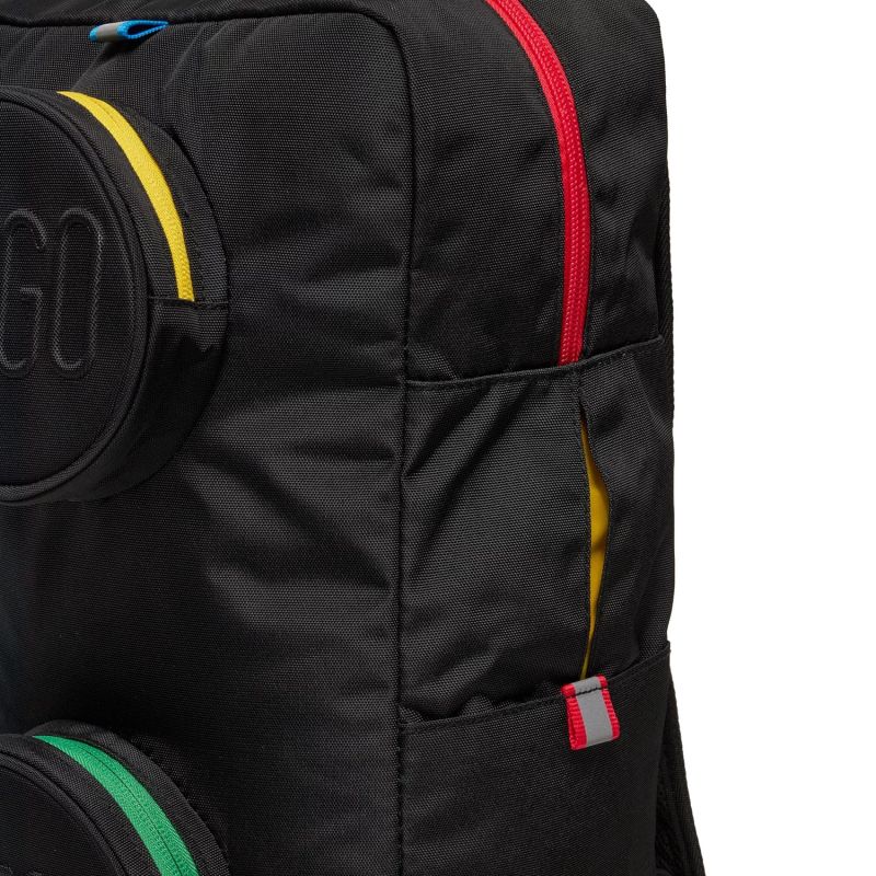 4. LEGO Brick 1x2 Rucksack 20204-0354 Schwarz Einheitsgröße