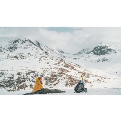 5. Robens Mountain Bivvy Rechteckiger Schlafsack für Erwachsene, Nylon, Polyester, Dunkelgrün