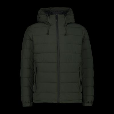 CMP Herren Wintersportjacke mit Kapuze, isoliert, grün (34K0167/F905)