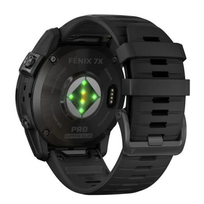 3. Garmin fenix 7X Pro 3,56 cm (1,4") MIP 51 mm Digital 280 x 280 px Touchscreen Schwarz Wi-Fi GPS