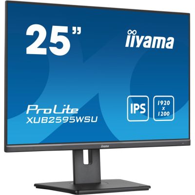 iiyama ProLite XUB2595WSU-B5 Computermonitor 63,5 cm (25") 1920 x 1200 px WUXGA LED Schwarz