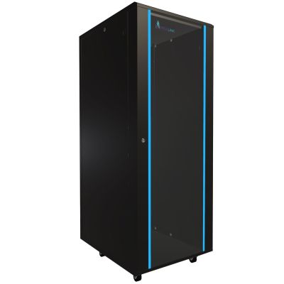 8. Extralink Rack-Schrank 32U 600x800 Schwarz Standgerät