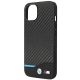 6. Hülle BMW BMHCP14S22NBCK iPhone 14 6.1 "schwarz / schwarzes Leder Carbon
