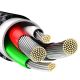 10. Baseus Tungsten kabel USB - Lightning 2,4 A 1 m schwarz (CALWJ-01)