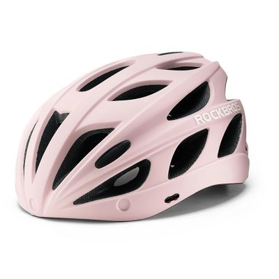 3. Rockbros Fahrradhelm mit Visier, abnehmbare UV-Brille, abnehmbares Visier, Unisex – Rosa