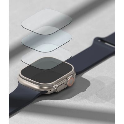 7. Ringke ID FC Glass 4er-Pack Panzerglas für Apple Watch Ultra 1 / 2 (49 mm)
