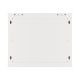 8. Lanberg WF01-6409-10S einteiliger Schrank (9 HE; 500 mm / 600 mm / 450 mm; Wandmontage; Glas; 19 Zoll; grau)