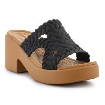 Crocs Brooklyn Woven Slide Heel W 209979-001 flip-flops