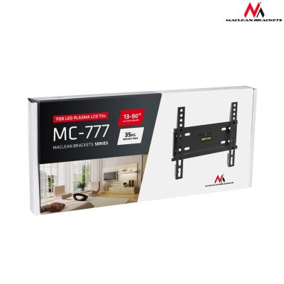 6. Maclean MC-777 TV-Wandhalterung (Wandmontage; 13" - 42"; max. 35 kg)