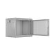 9. Lanberg 19" 9U 600X450 grauer Wandschrank mit perforierten Türen (flach verpackt)