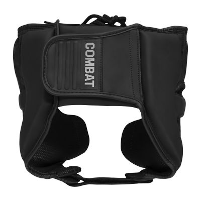 21. Adidas COMBAT 50 HG Boxkopfschutz Schwarz Oliv