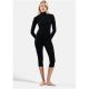 2. Damen-Thermoleggings 3/4 Odlo PERFORMANCE WARM BL BOTTOM 3/4, schwarz