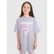 Oversized T-Shirt mit Aufdruck für Mädchen 4F 4FJRSS25TTSHF2646-25S