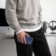 6. Tech-Protect Magmat Magsafe CC Hülle für iPhone 17 Pro / 18 Pro – Marineblau und Transparent