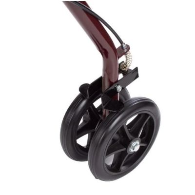 4. Vierrädriger Rollator mit Sitzfunktion