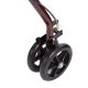 4. Vierrädriger Rollator mit Sitzfunktion