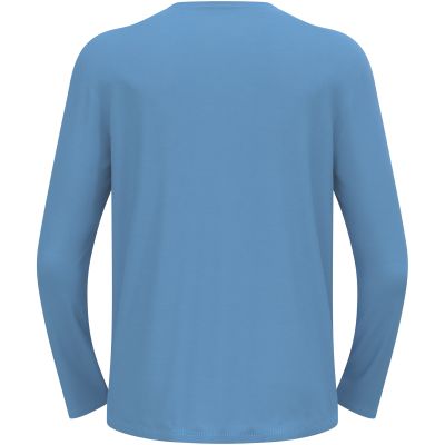Herren-Langarmshirt ODLO Merino 200 Tourist T-Shirt Crew Neck l/s, blau