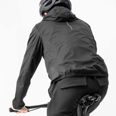 6. Rockbros TLWT002 ROAD TO SKY L Fahrrad-Windjacke - Schwarz