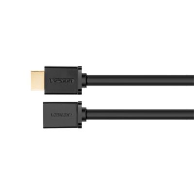 2. Ugreen HD107 10142 HDMI (Stecker) – HDMI (Buchse) 4K-Kabel 2 m – Schwarz