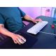 7. TRUST GXT833W THADO TKL US Weiße Gaming-Tastatur
