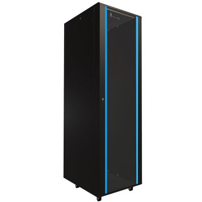 7. Extralink Rack-Schrank 42U 600x800 Schwarz Standgerät