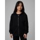 Mädchen-Sweatjacke mit Kapuze im Loose Fit 4F 4FJRMM00TSWSF2713-20S