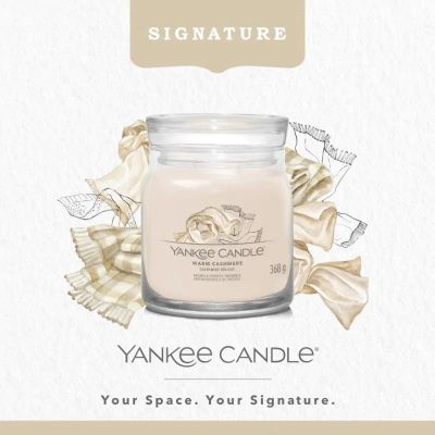 3. Mittlere Kerze WARM CASHMERE YANKEE