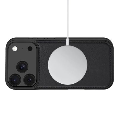 3. Tech-Protect Wallet MagSafe Hülle für iPhone 17 Pro / 18 Pro – mattschwarz