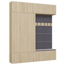 Garderobe HAGA IV 2SZ2W SONOMA
