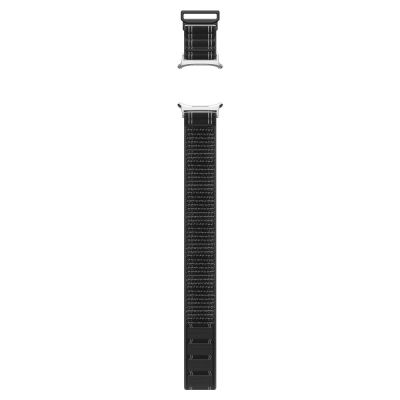 6. Spigen WBF0 Armband für Samsung Galaxy Watch Ultra 47 mm – Schwarz