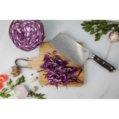 10. Kohersen Elegance Hackmesser aus Ebenholz, 16,5 cm