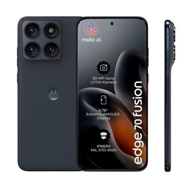 12. Motorola Moto Edge 70 Fusion 5G 8/256 GB Silhouette Smartphone