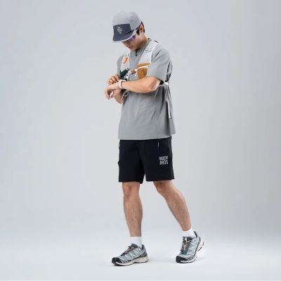 12. Rockbros YDDK015 Shorts mit Gürtel, Größe S – Schwarz