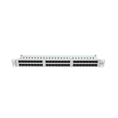 4. Patchpanel Lanberg PPU6-1048-S (1U; Kat. 6; 48xRJ-45)